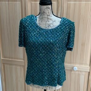Frank Usher London sequin top